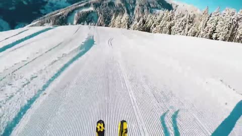 GoPro: POV Relaxing Skiing