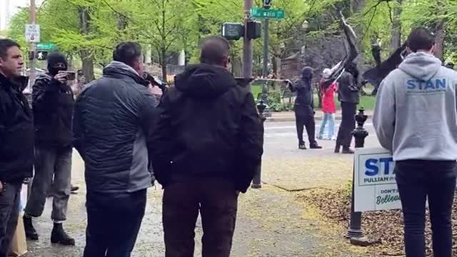 Leftist Intimidation in Portland, Antifa