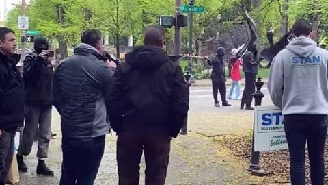 Leftist Intimidation in Portland, Antifa