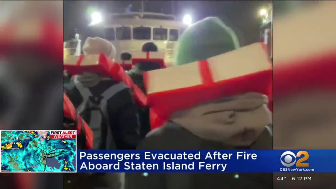 Fire on Staten Island Ferry