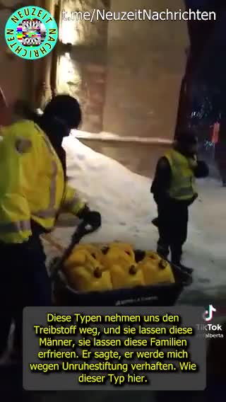 Truckers and citizens in Canada are being deprived of fuel