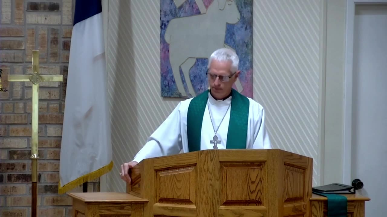 Sermon for 4th Sunday after Pentecost, 6/25/23, Victory in Christ Lutheran Church, Newark, TX