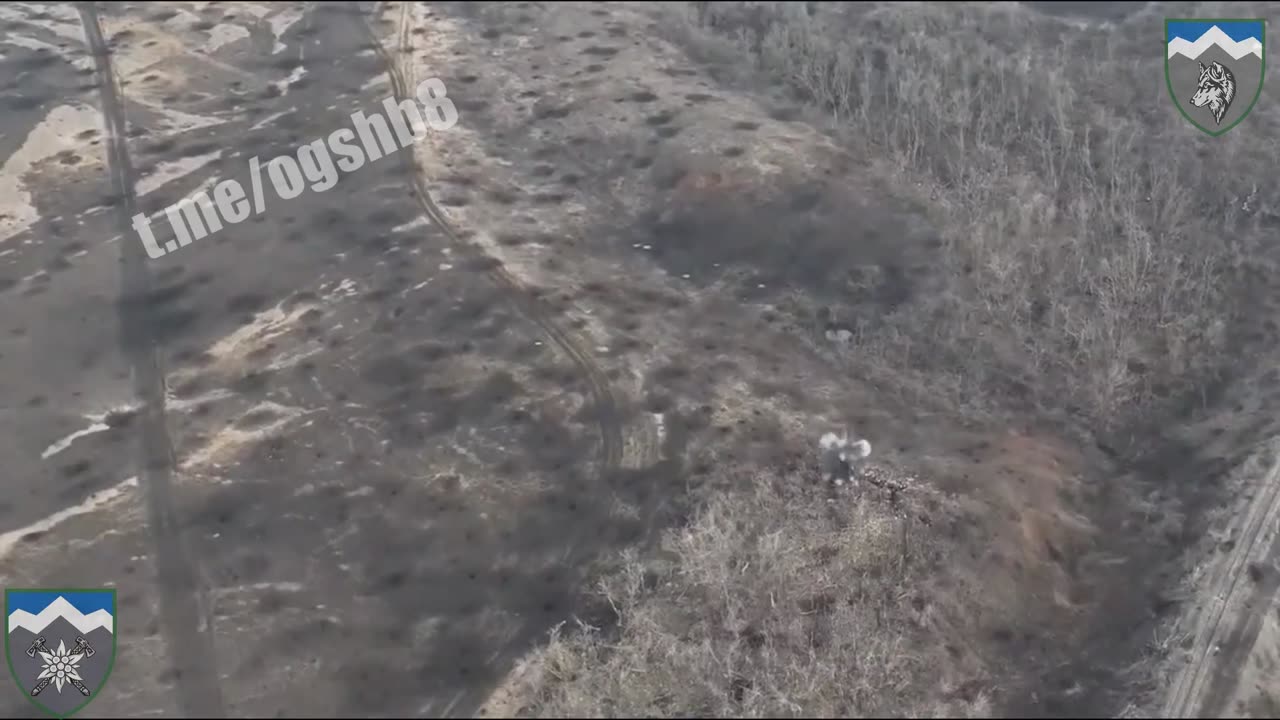 Entire Russian Trench Complex Destroyed with One Shell