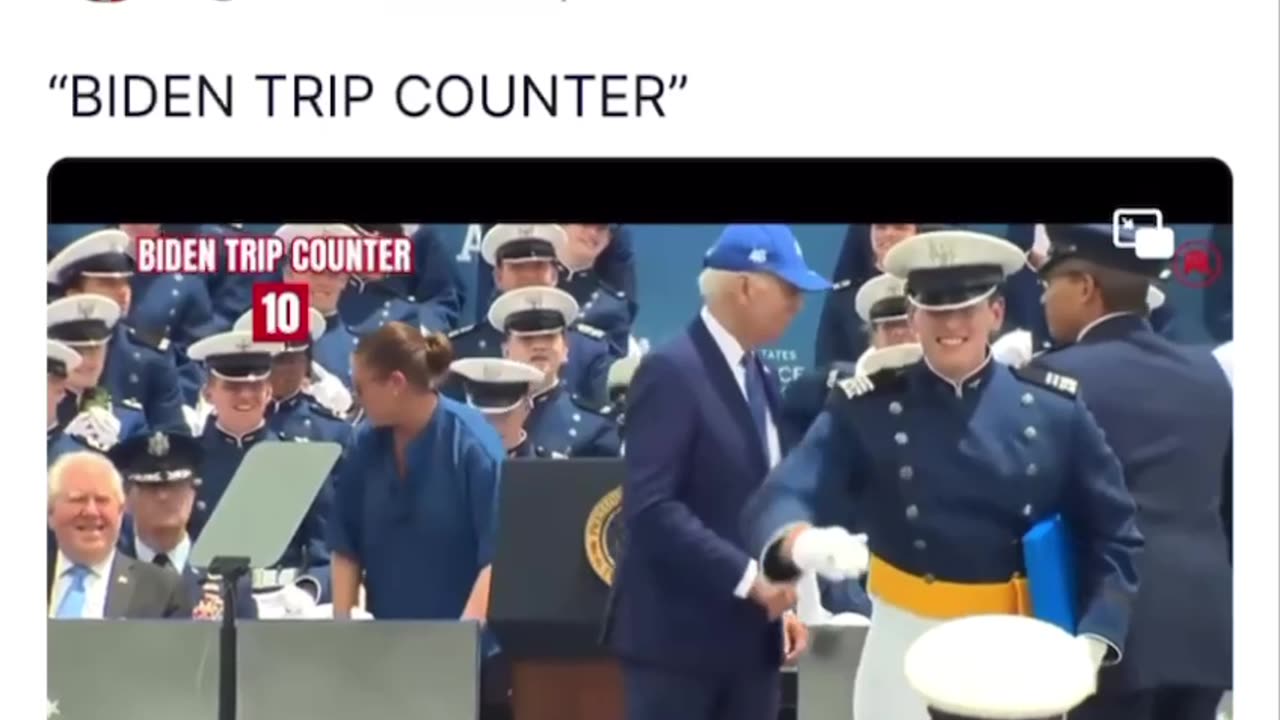 Biden Trip Counter