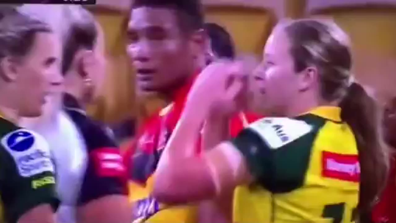 Trans freak vs women rugby