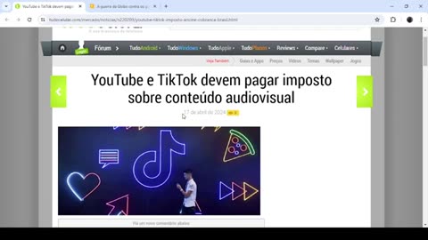 Ancine quer Imposto sobre Youtube e Tik Tok