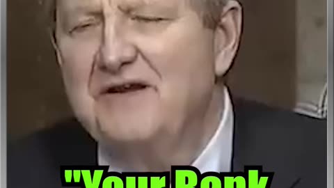 John Kennedy RIPS Absurd Bank Promo Video