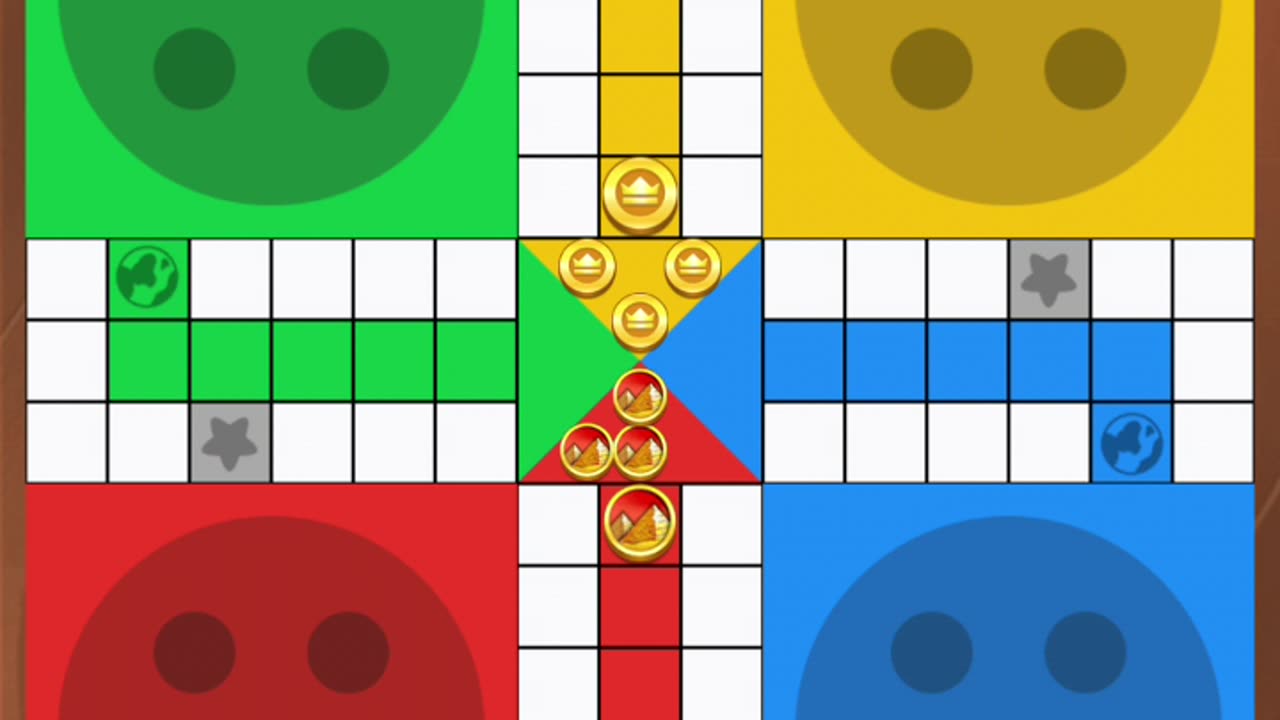 Epic Rumble on Yalla Ludo: Red vs. Yellow Showdown