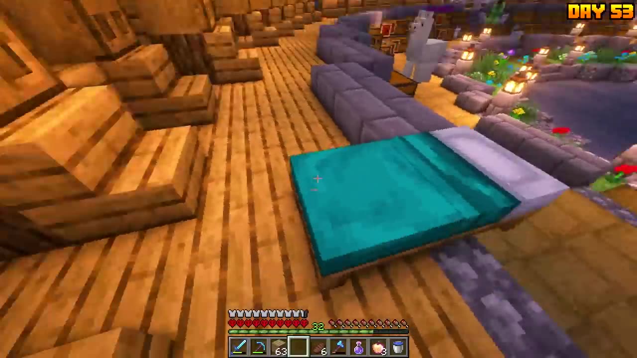 I Survived 100 Days in One Block Lucky Block in Hardcore Minecraft!!