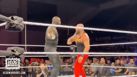 BRAUN STROWMAN AGAIN DESTROYS OMOS - WWE SUNDAY STUNNER 10/23/22