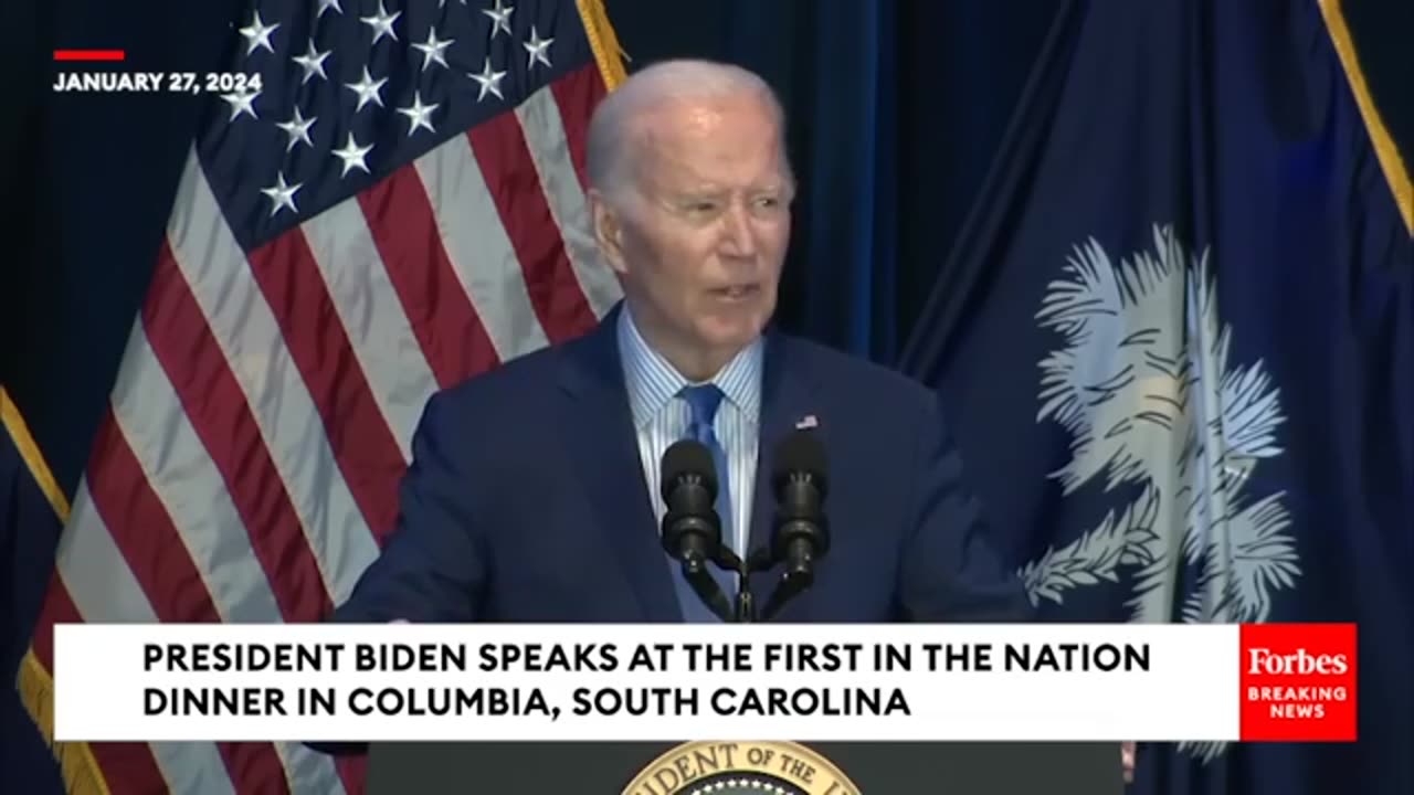 BREAKING NEWS: Biden Unleashes On 'Loser' Trump In Fiery Remarks In South Carolina