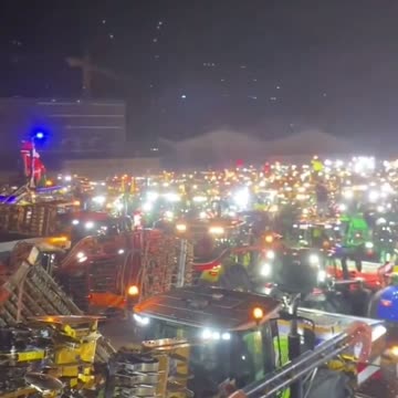 Germany farmers protesting the government