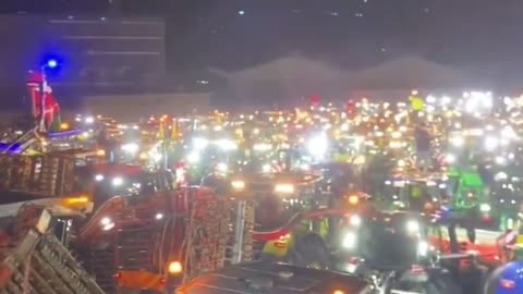 Germany farmers protesting the government