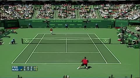 Federer - Nadal | Miami 2005 | Abridged