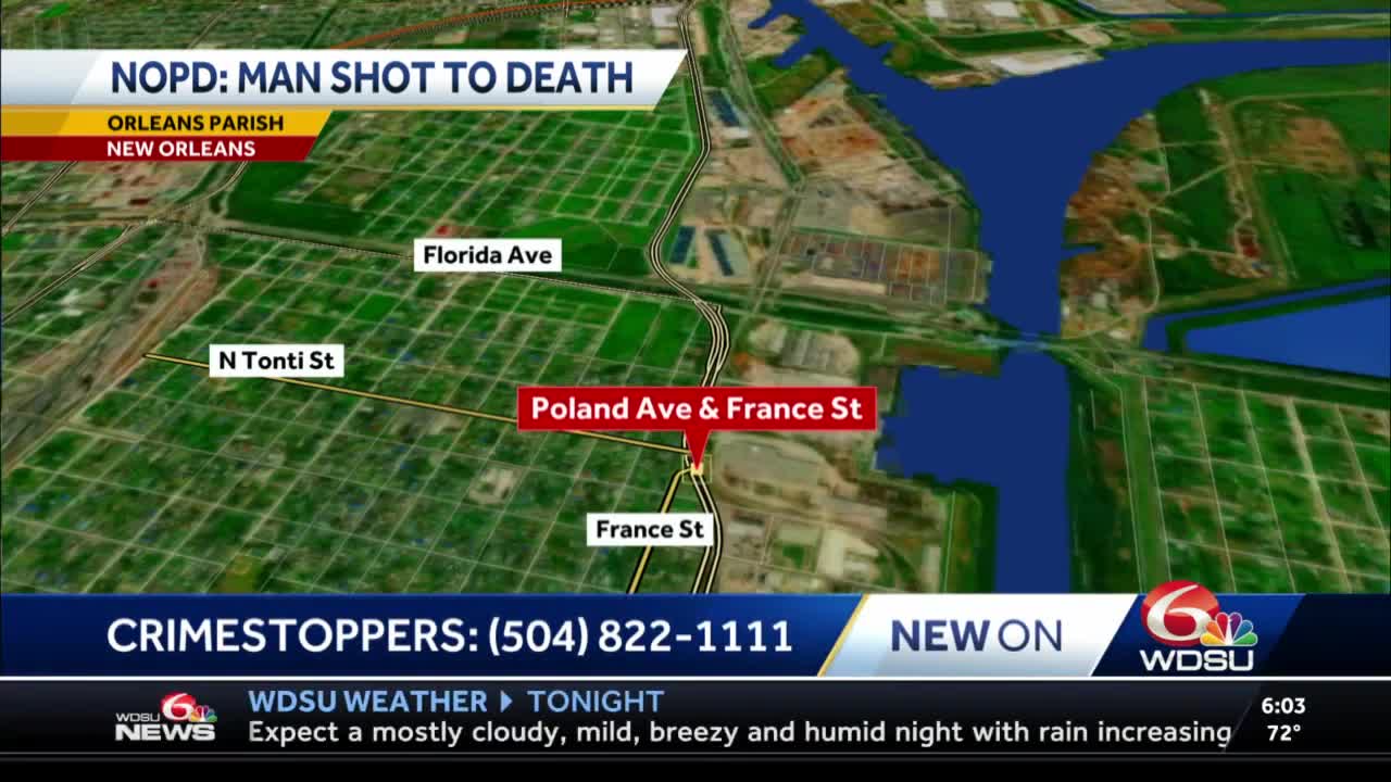 Man shot to death in Desire neighborhood