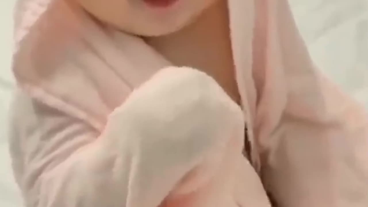 Cute baby enjoying after shower 🚿😍✨