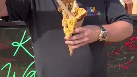Eating street food