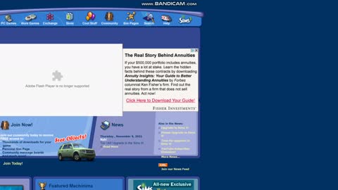 Sims 2 Website Went Into 2021 By Hacking