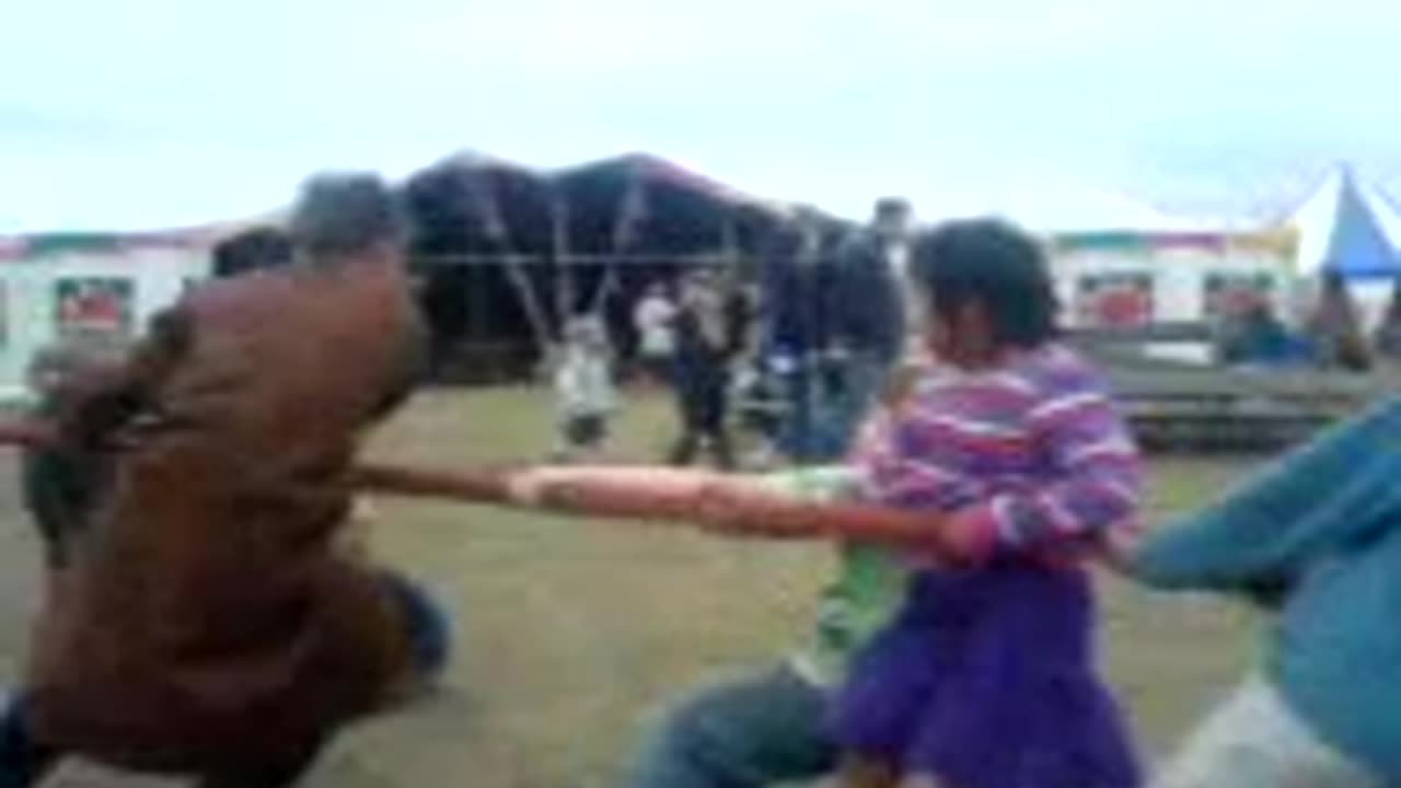 3 TUG OF WAR Small World Festival Aug 2009