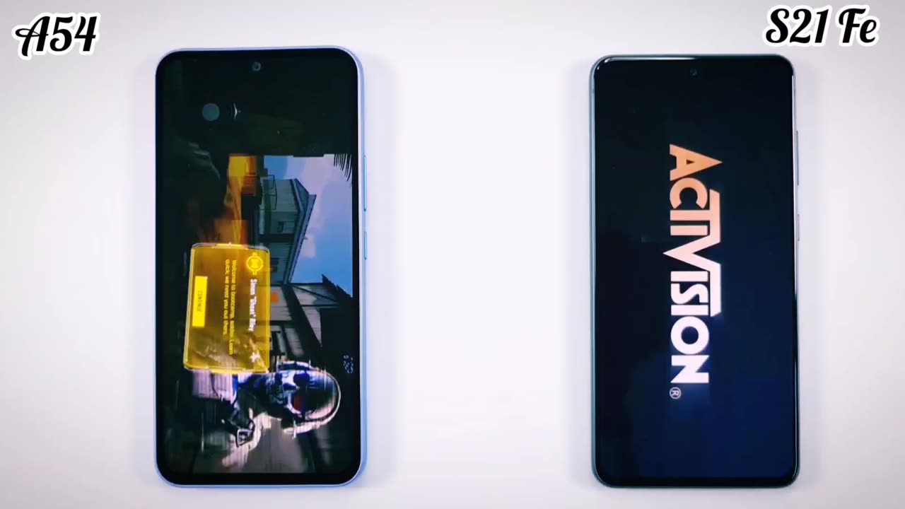 SPEED TEST : Samsung A54 5G vs Samsung S21 Fe