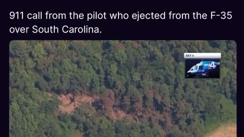 911 call from pilot of F35