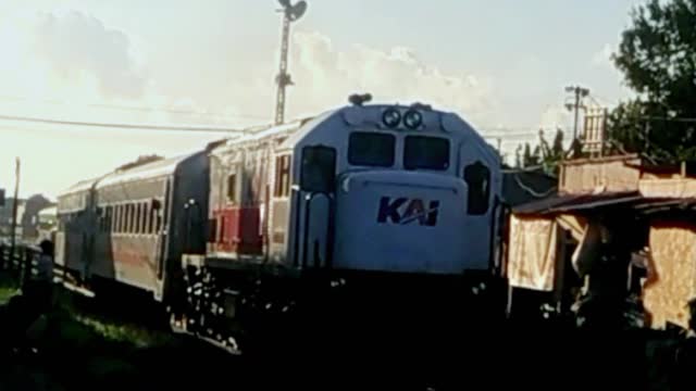 Many people have witnessed this train pass through.