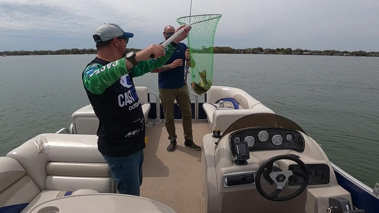 Fishing For SMALLMOUTH at lake