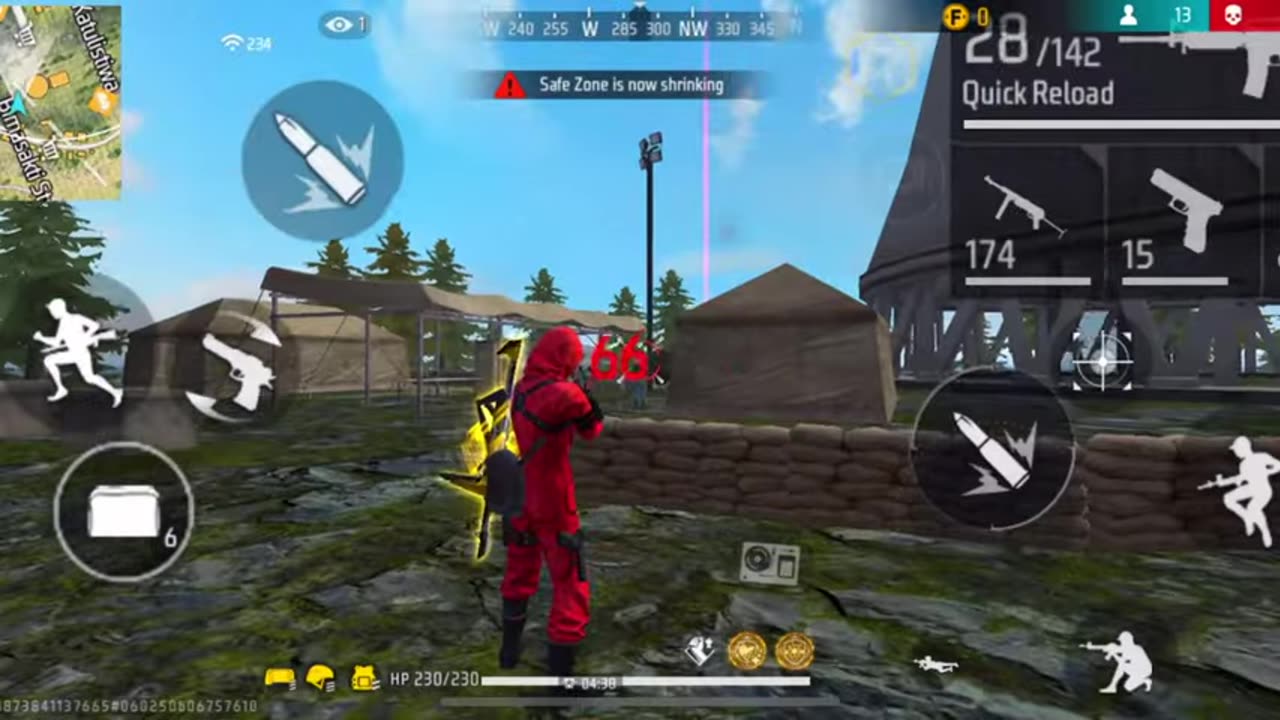 How to defeat sonia and dimitri character s in free fire