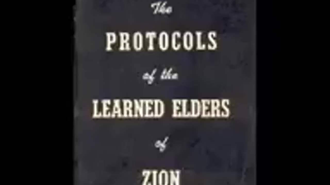 The Protocols of the Learned Elders of Zion