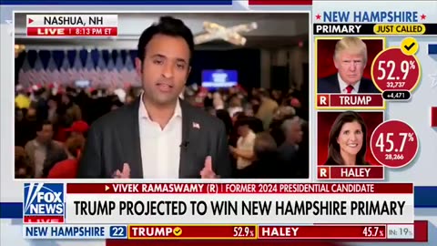 VIVEK: "The Primary is Over Tonight"
