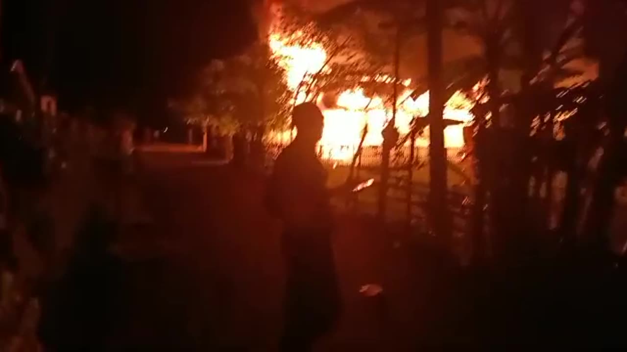 Plank House Fire