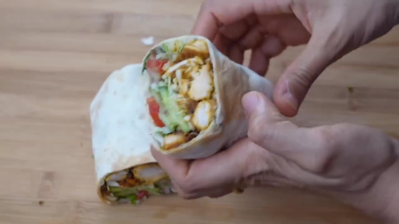 Tandoori Chicken Wrap,Quick And Easy Wrap Recipe