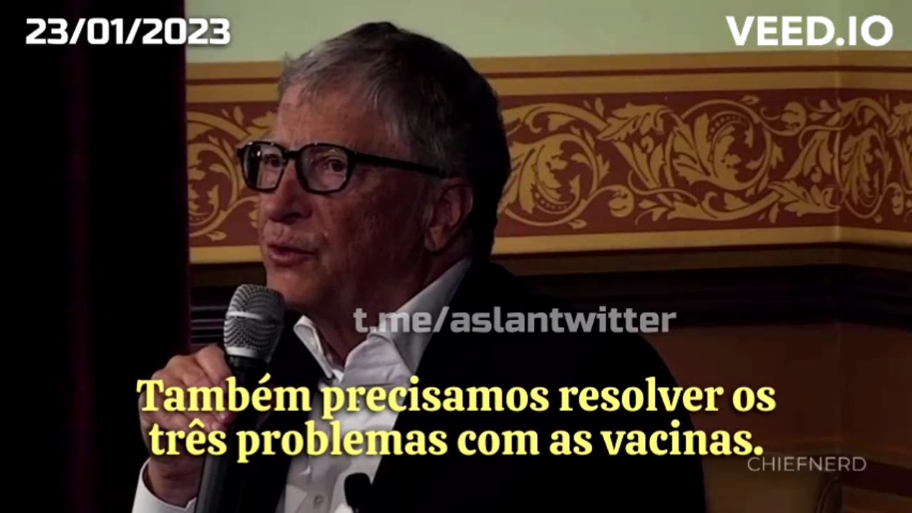 O Naz1sta Bill Gates mentiroso