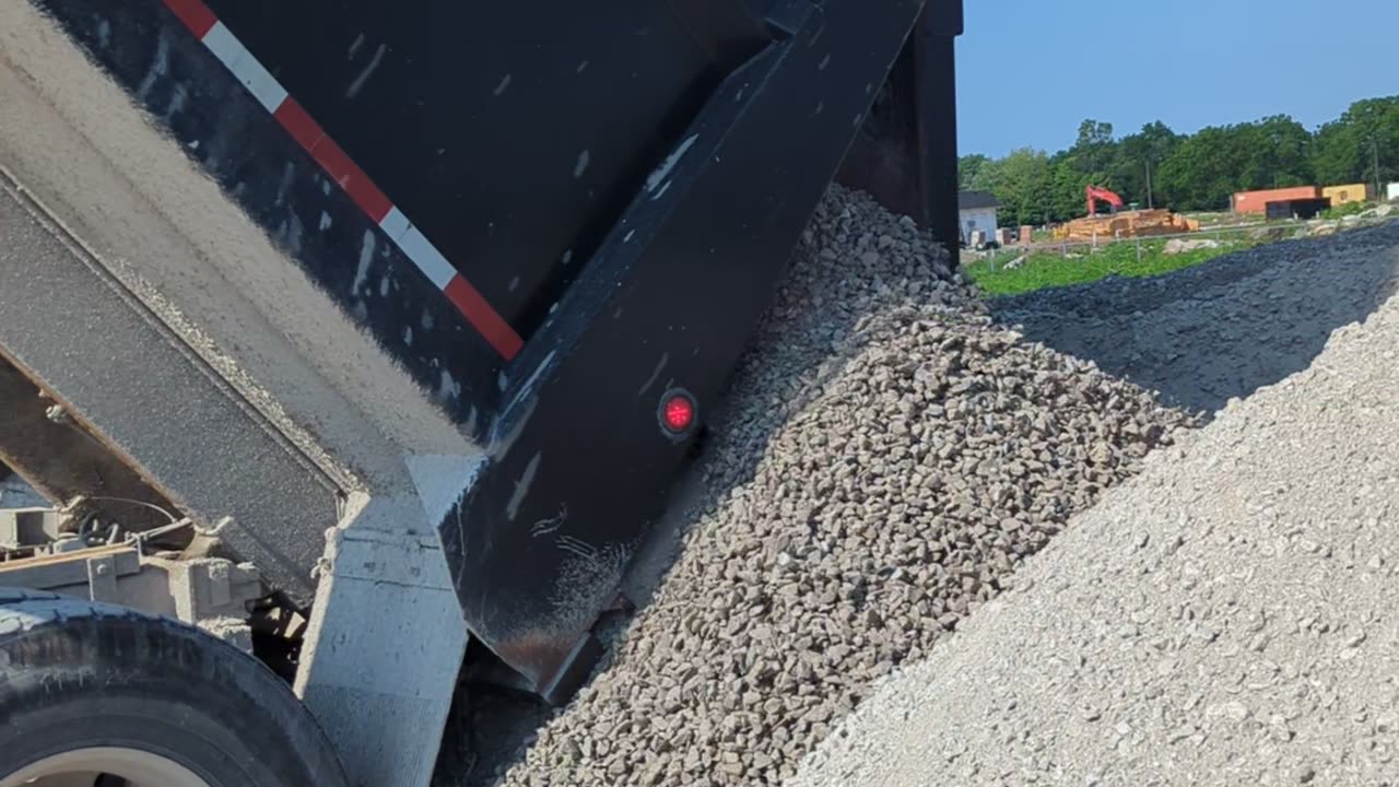 My job as a dump truck driver