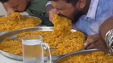 Noodles challenge😂😂