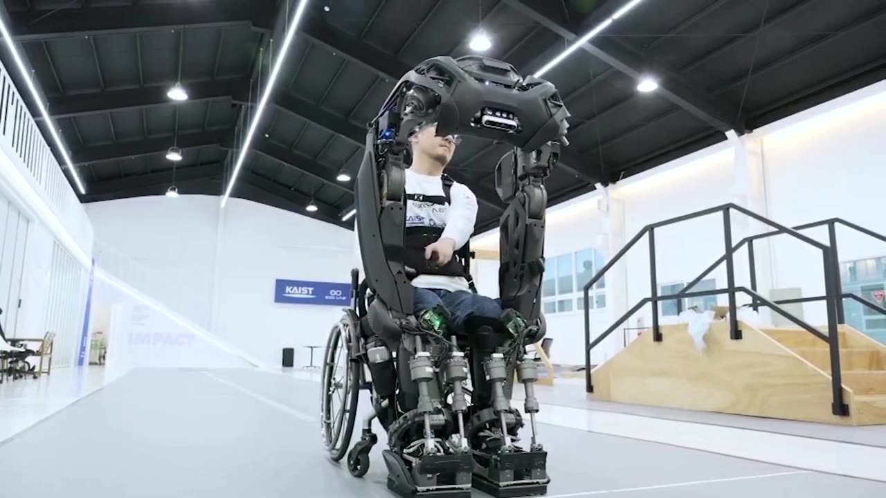 The 'iron man' exoskeleton helping paralyzed patients walk | REUTERS