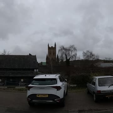 Buckfast Abbey carpark 21st March 2023
