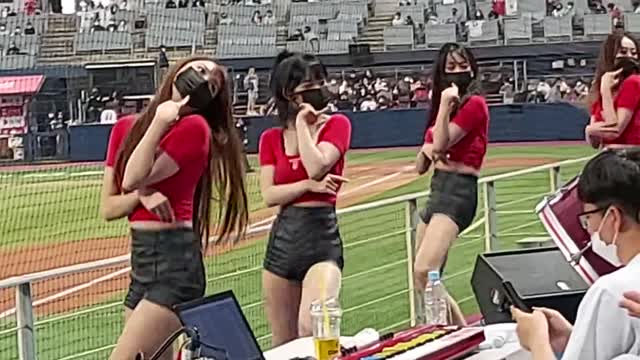 220424 기아 치어리더 열광응원 타임3