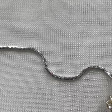 Silver Tone Jewelry Set. Made with Swarovski Crystals. Rare Find. Party. Event.