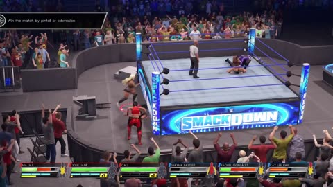 WWE2K22 Women Myrise - Smackdown Saga Part 5