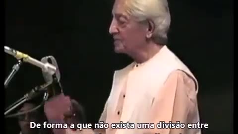 Por que concorda ou discorda? - Jiddu Krishnamurti