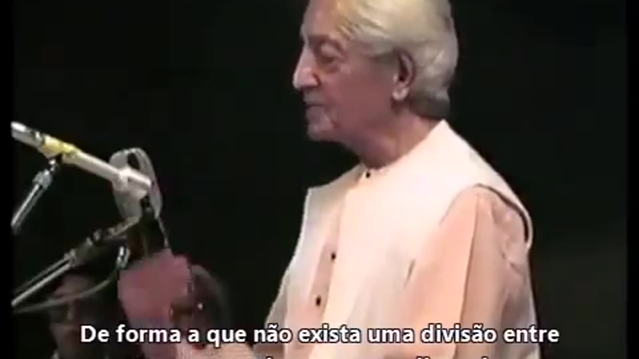 Por que concorda ou discorda? - Jiddu Krishnamurti