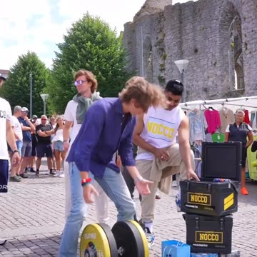 Checking the grip strength