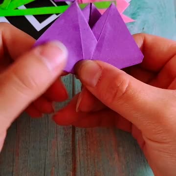 Paper flower crafts