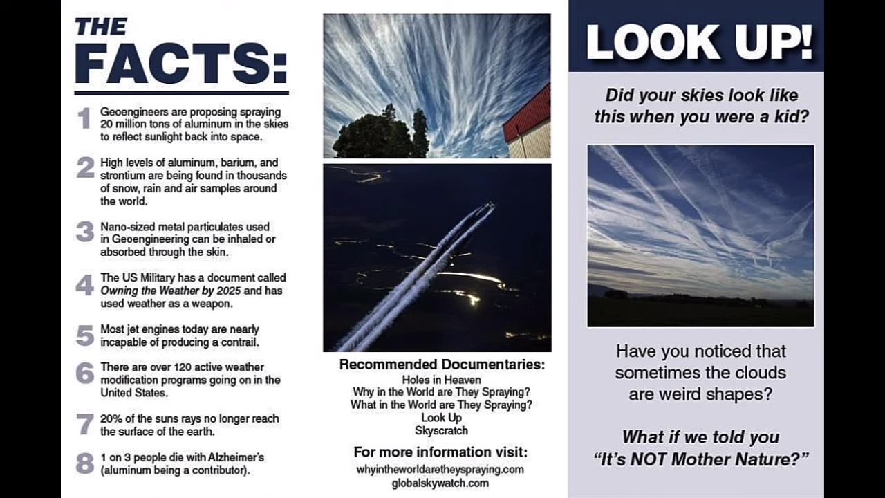 THERE'S NOTHING NATURAL ABOUT THIS! "MOTHER NATURE" IS A FIGMENT OF YOUR IMAGINATION!