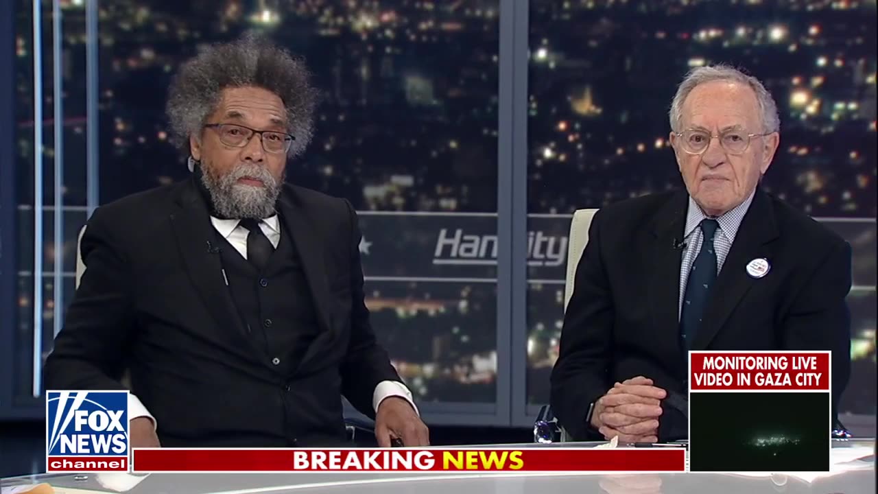 Alan Dershowitz, Cornel West debate issues surrounding Palestinian invasion of Israel