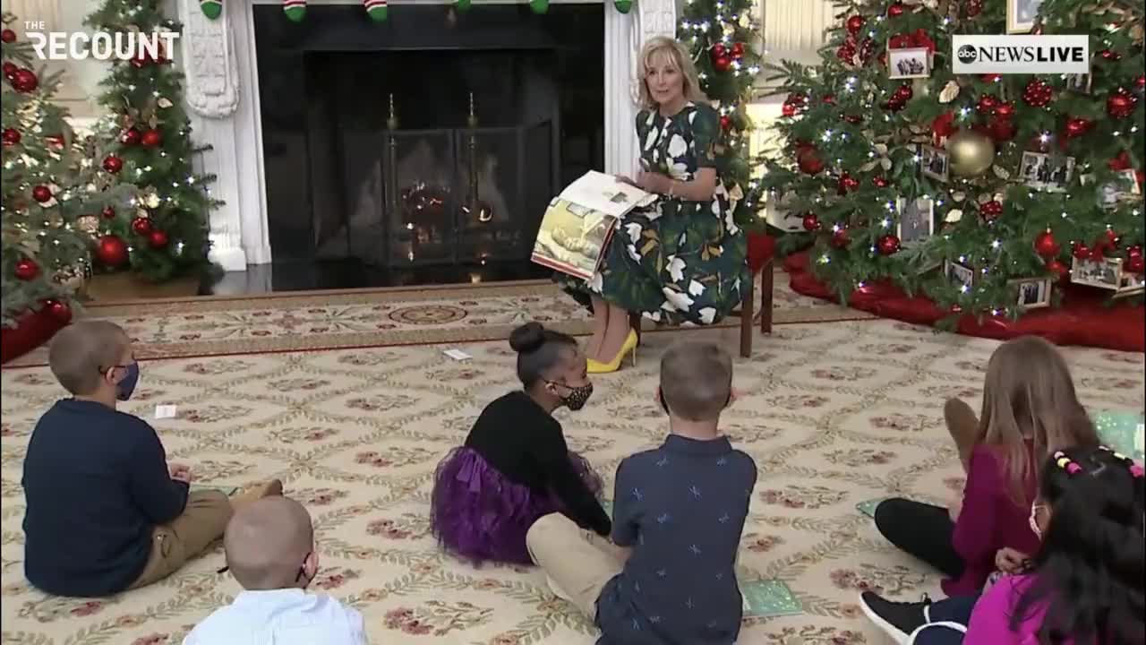 Jill Biden’s Bizarre Christmas Read Along