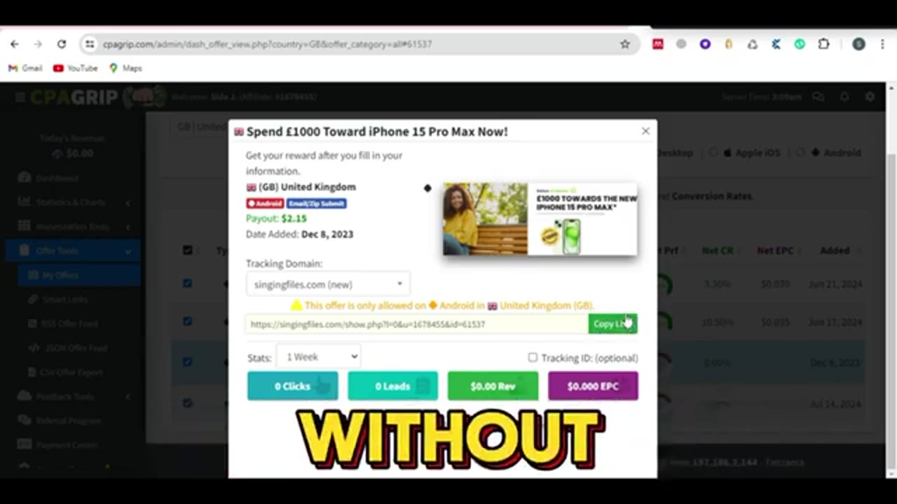 Lazy way earn $750/day with CPA marketing self clicking