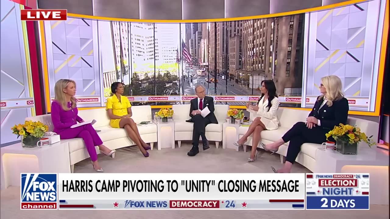 'UNITY' PUSH Harris campaign grilled over hypocritical pivot in closing message