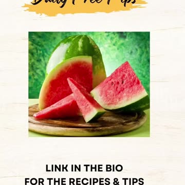 "Watermelons: Juicy Hydration and Nutrient Richness! 🍉"